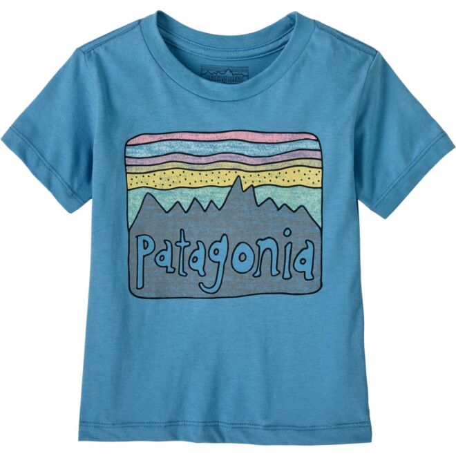 Patagonia Baby Fitz Roy Skies camisetas niño