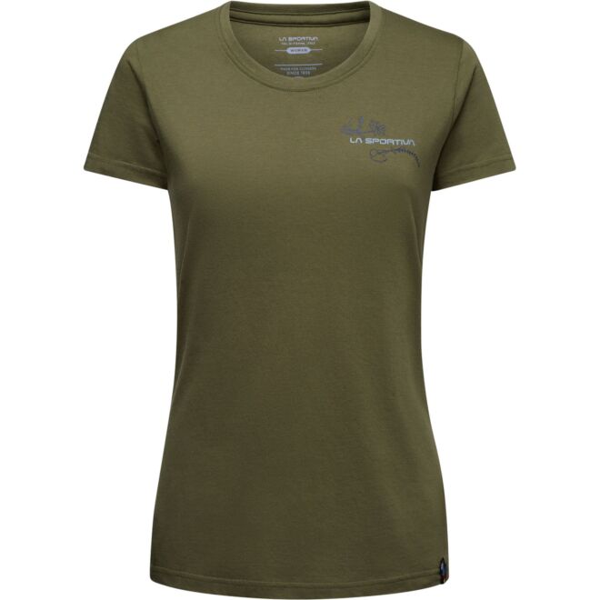 La Sportiva Climb Flower T-Shirt mujer