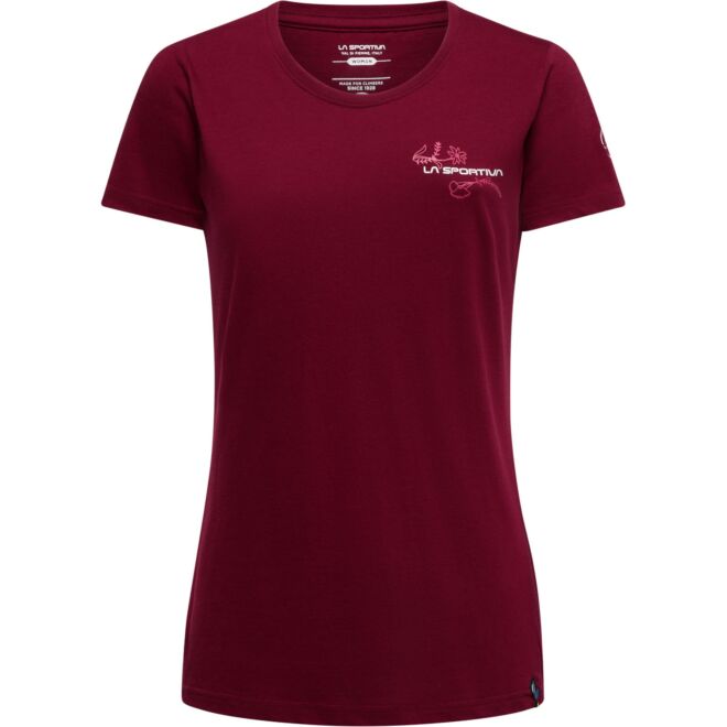 La Sportiva Climb Flower T-Shirt mujer
