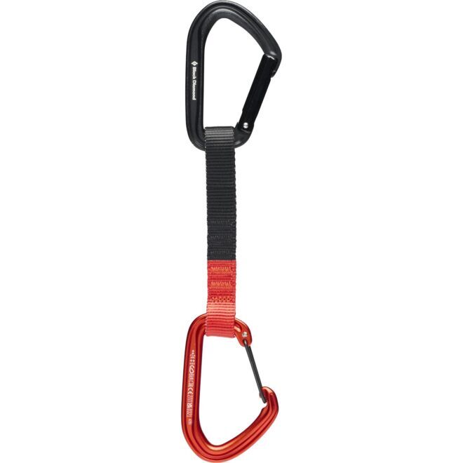 Black Diamond Hotforge Hybrid Quickdraw mosquetón de escalada
