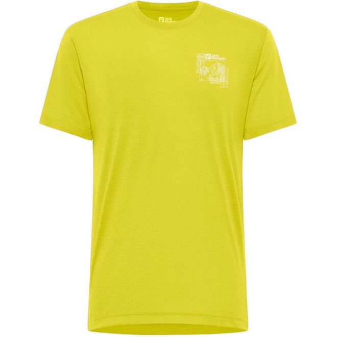 Jack Wolfskin Vonnan Graphic T M camiseta hombre