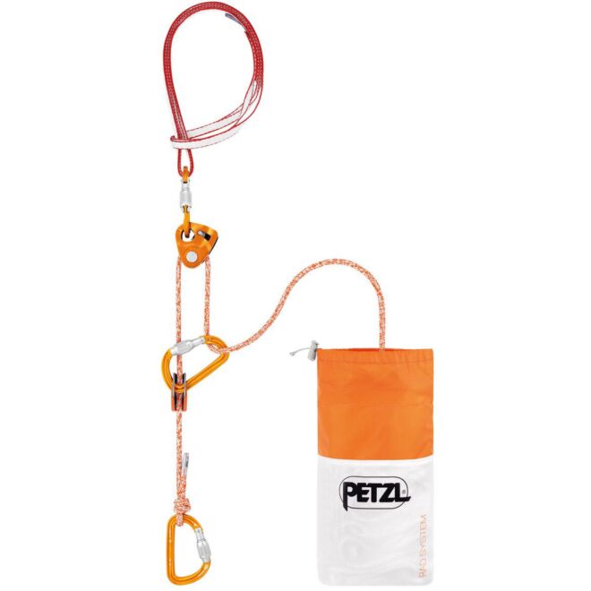Petzl Rad System complete kit for glacier rescue
