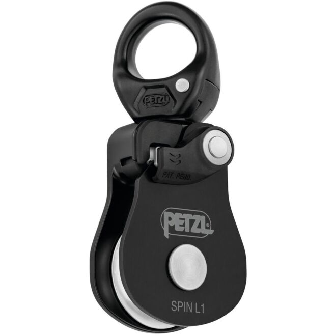 Petzl Spin L1 polea simple para trabajos en altura