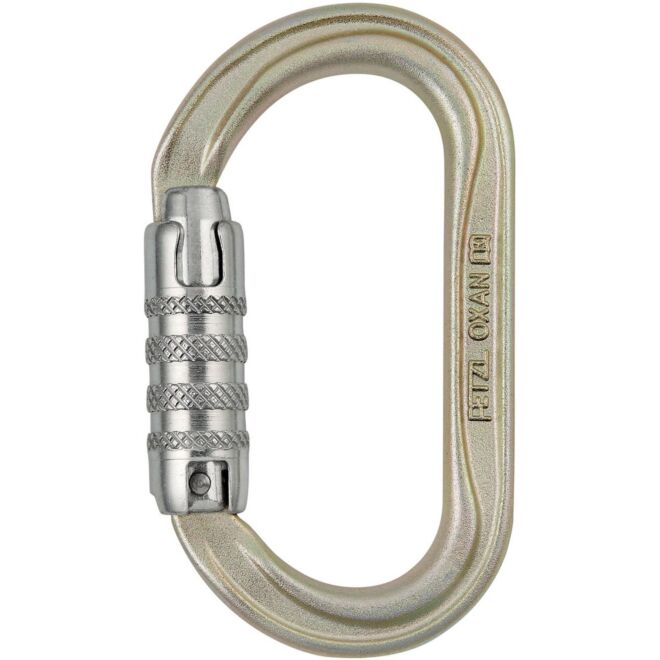 Petzl Oxan mosquetón triple movimiento de trabajo versión internacional