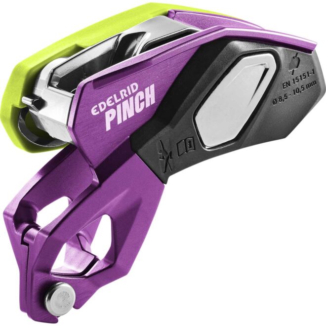 Edelrid Pinch dispositivo de aseguramiento de escalada con freno asistido