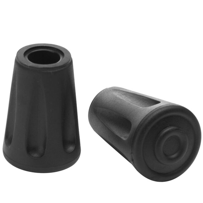 Fizan Tip Rubber Protector pareja de protectores de goma para bastones de trekking