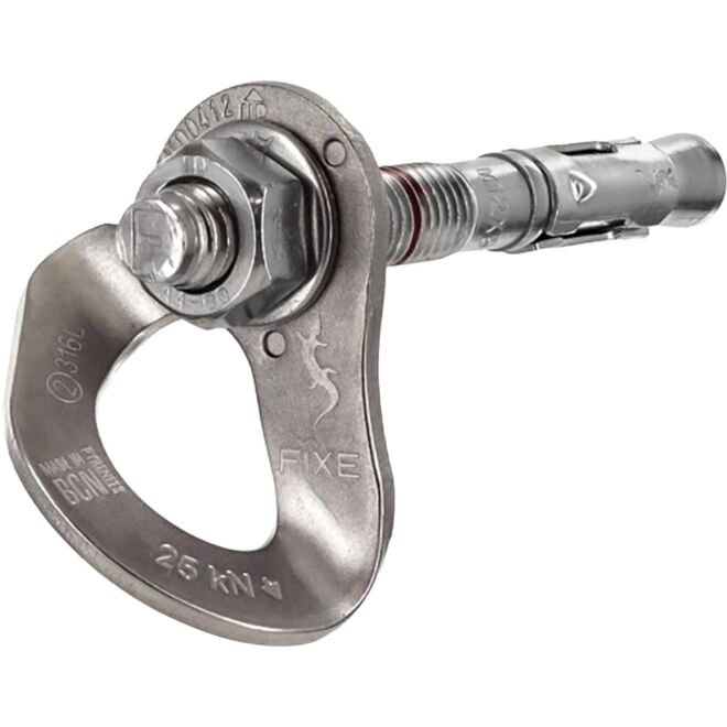 Fixe 316L Expansion Bolt Ø12x90 mm + Hanger pack tornillo de expansión + placa