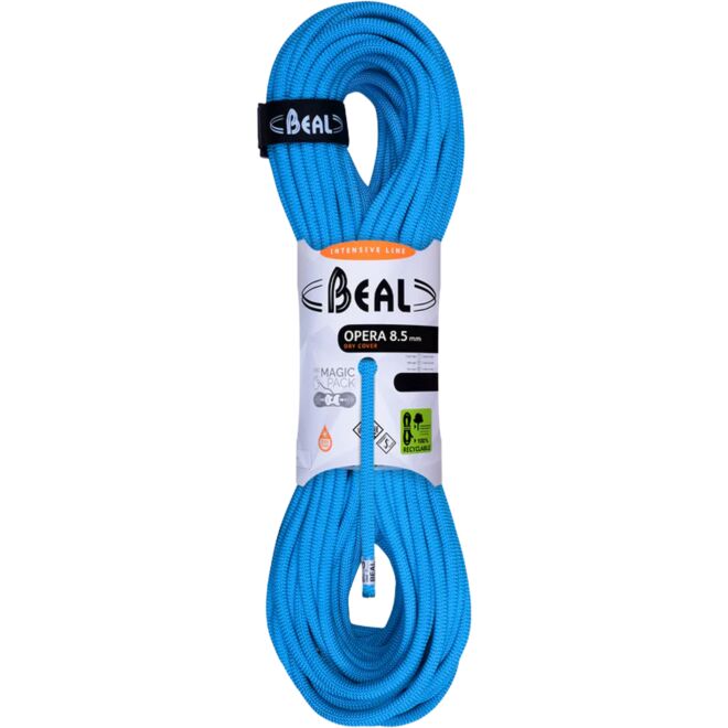 Beal Opera 8.5 mm Unicore Dry Cover cuerda de escalada al metro