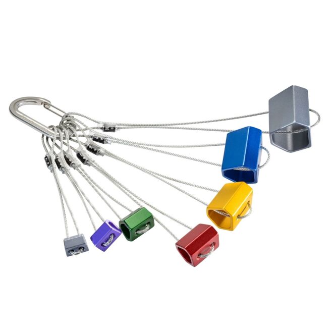 BD Black Diamond Wired Hexentric set 4-10 tuercas de escalada