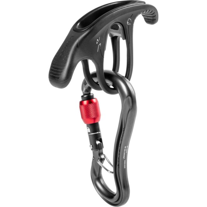 Ocun Belay Set Condor Screw/Bow belay device + mosquetón de escalada