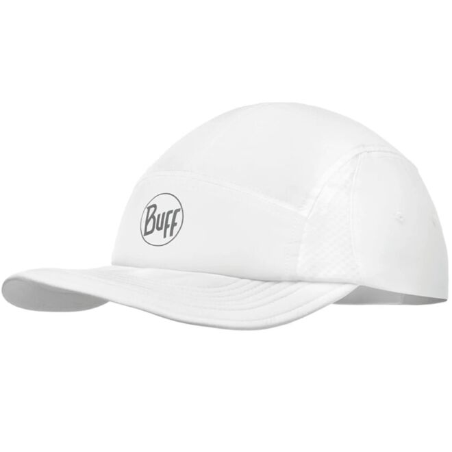 Buff 5 Panel Go Cap R-Solid White gorra