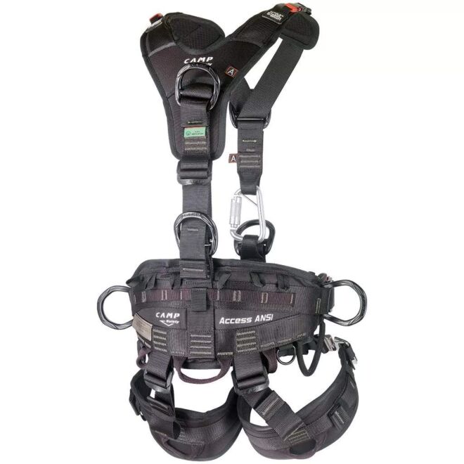 CAMP Access Ansi Black arnés completo de trabajo