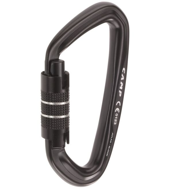 CAMP Atlas 2Lock mosquetón de doble movimiento trabajos en altura
