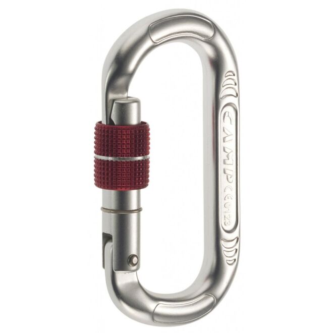 CAMP Oval Compact Lock mosquetón con cierre de rosca escalada