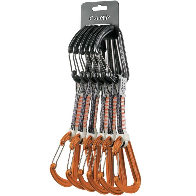 CAMP Set 6 Photon Wire Express KS Dyneema 6 pack de cintas de escalada