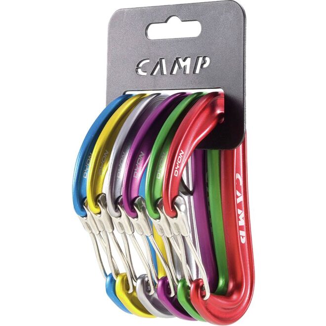 CAMP Rack Pack Dyon set 6 mosquetones de escalada