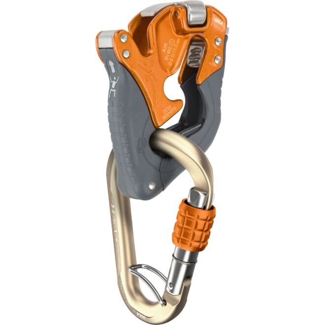 Skylotec Click Up + Plus belayer climbing