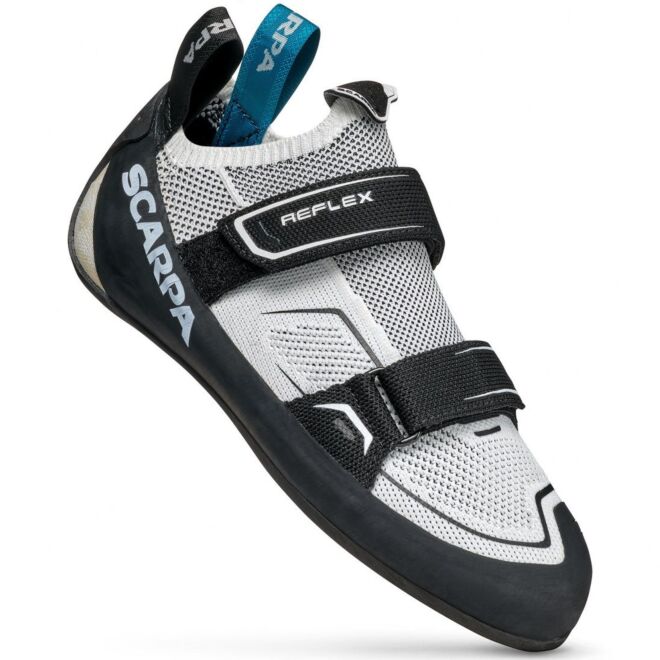 SCARPA Reflex V WMN White/Black zapatillas de escalada mujer