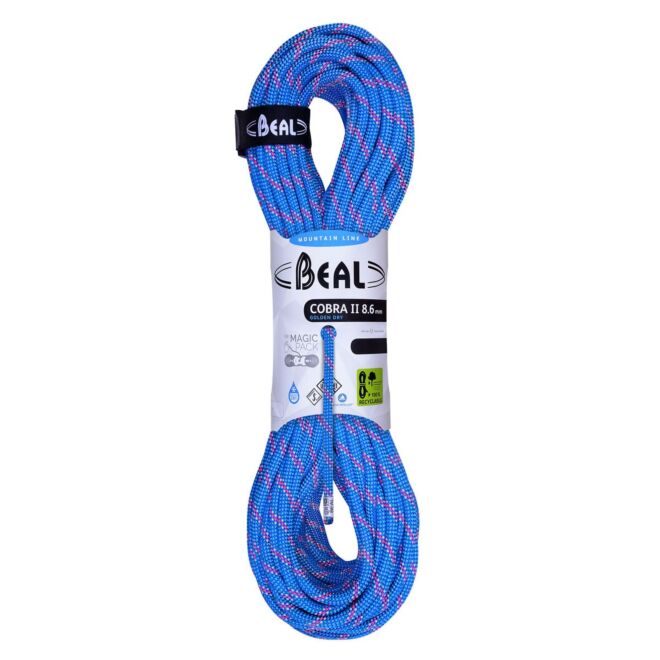 Beal Cobra II Unicore 8.6 mm Golden Dry media cuerda de escalada