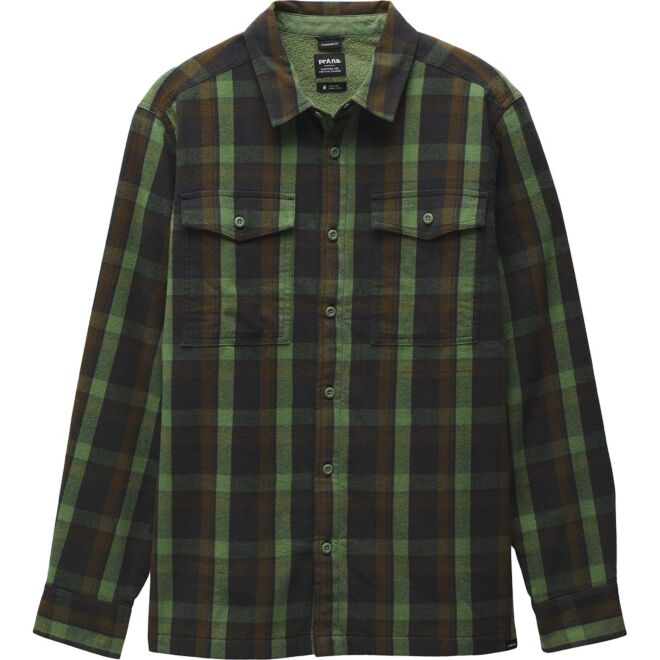 Prana Copper Skies Lined Flannel camiseta de manga larga hombre
