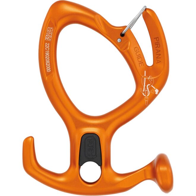 Petzl Pirana guía discensora de canyoning
