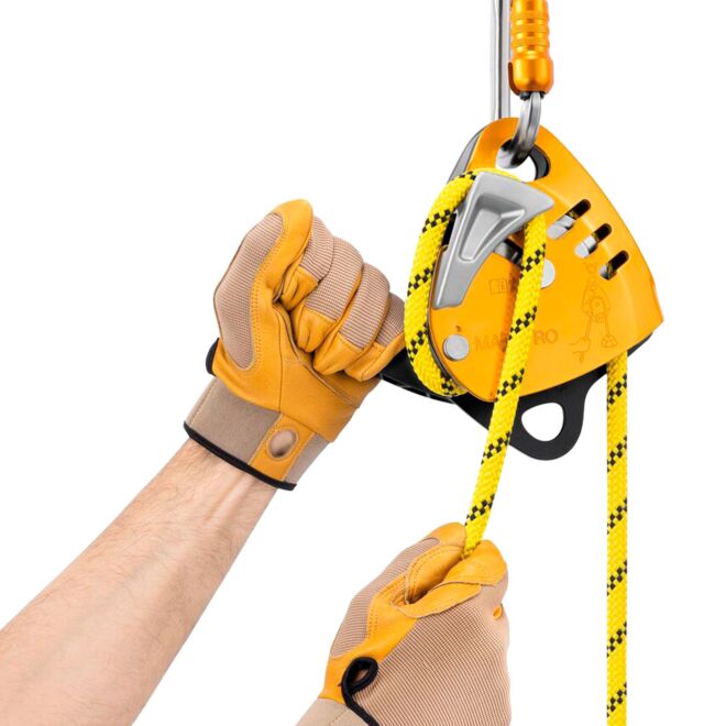 Petzl Maestro S descensor con polea bloqueadora para rescate
