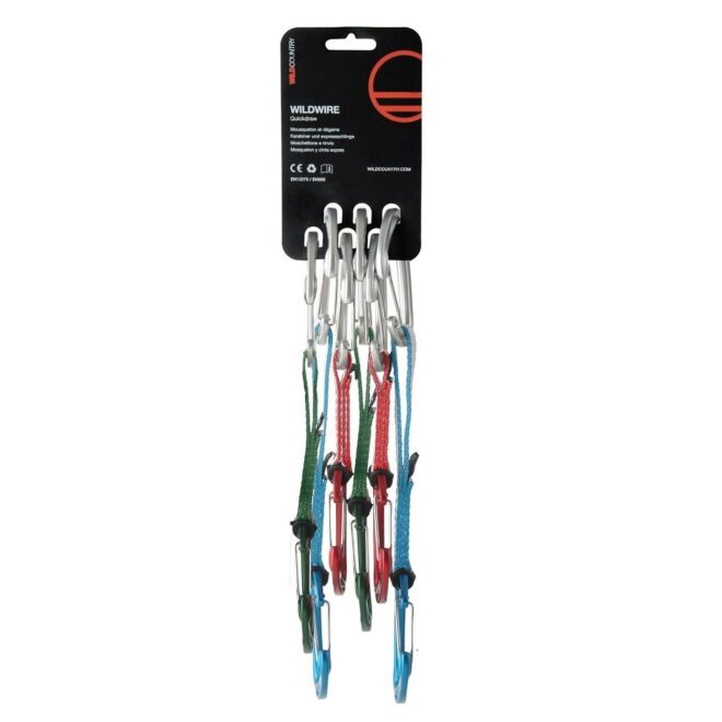 Wild Country Wildwire Quickdraw Trad 6-Pack mosquetón mosquetones escalada