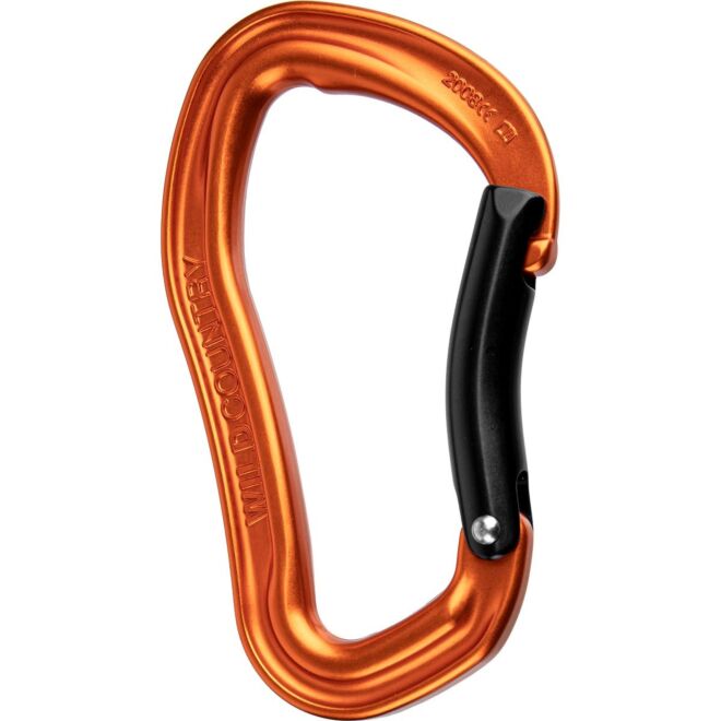 Wild Country Electron Bent Gate mosquetón de escalada de palanca curva