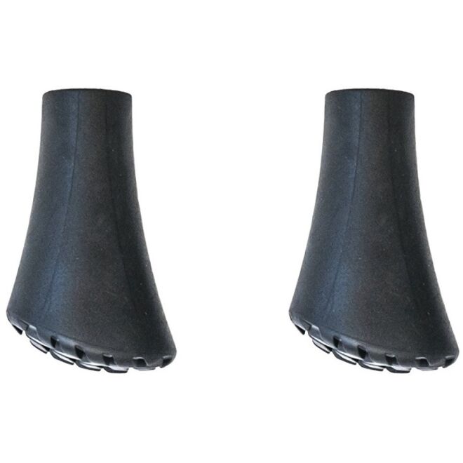 Fizan Nordic Rubber Protector pareja de tapones de goma para bastones de nordic walking