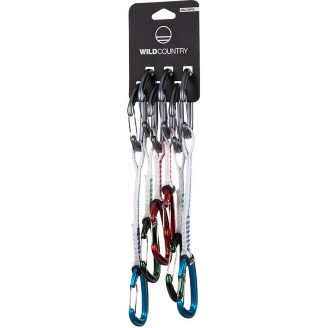 Wild Country Wildwire Quickdraw Trad 6-Pack quickdraws de escalada