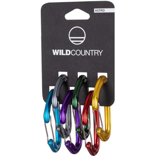 Wild Country Astro Rack 6-Pack climbing carabiners