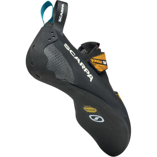 SCARPA Quantix SF Black/Bright Orange zapatillas de escalada