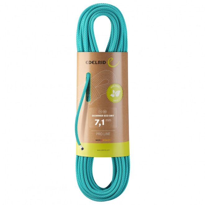 Edelrid Skimmer Eco Dry 7.1 mm media cuerda de escalada