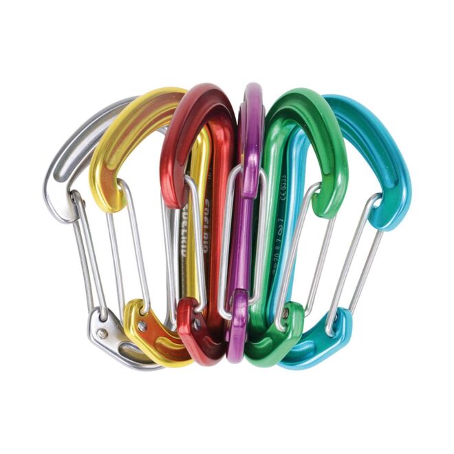 Edelrid Nineteen G Sixpack set 6 mosquetones de escalada
