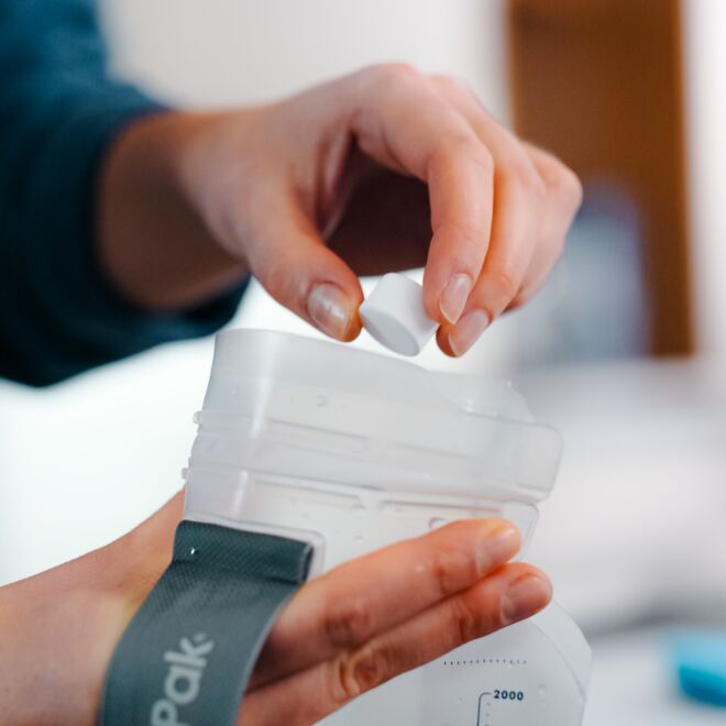 HydraPak Bottle Bright Cleaning Tablets compresas de limpieza para botellas