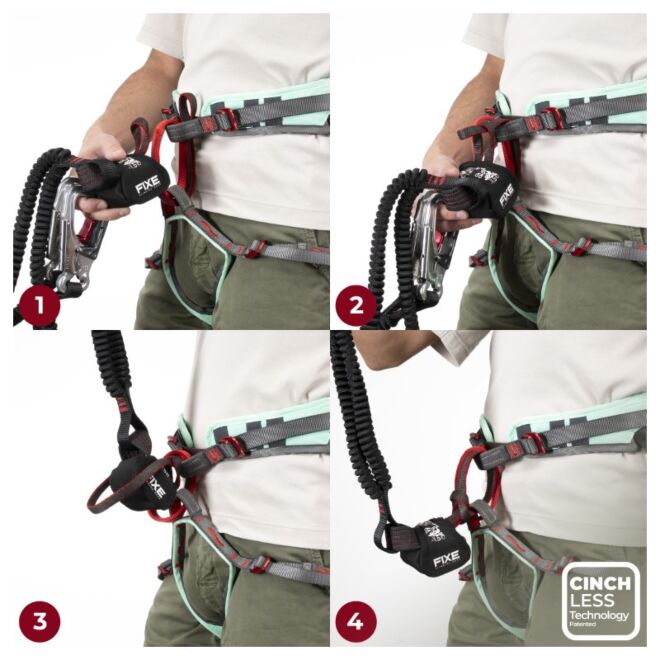 Fixe Ferratum Cinchless set de ferrata