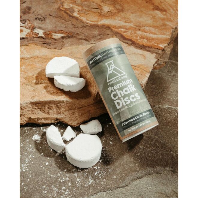 FrictionLabs The Chalk Disc Tube bloque de magnesio