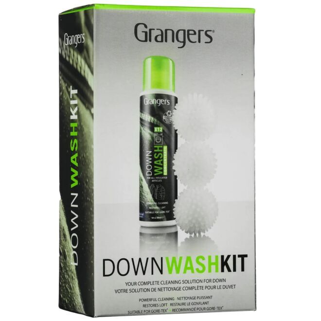 Grangers Down Wash 300 ml + Balls kit detergente de plumón