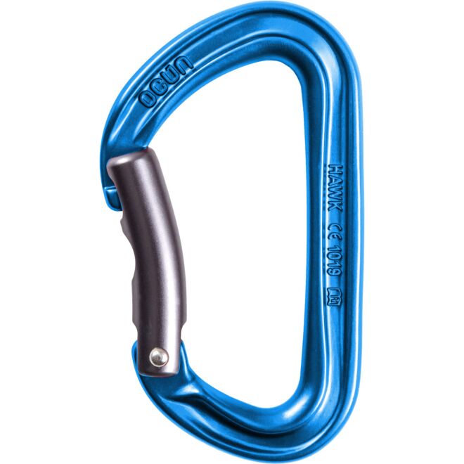 Ocun Hawk Bent climbing carabiner curved lever