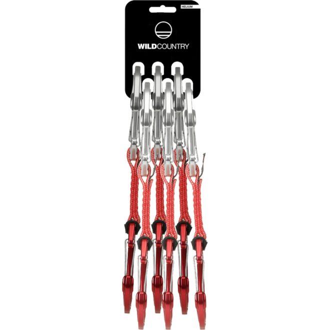 Wild Country Helium 3.0 quickdraw 6x10cm 6 expreses escalada