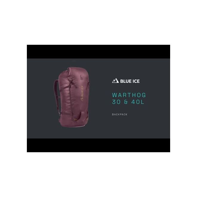 Blue Ice Warthog Pack 40l mochila de escalada y alpinismo