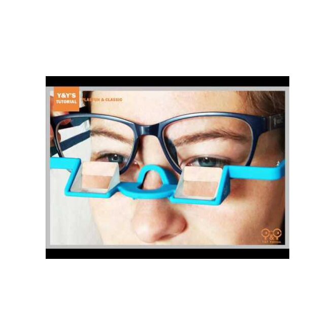 YY Vertical Belay Glasses Plasfun First gafas prismáticas de seguridad para escalada
