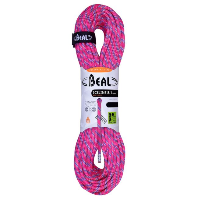 Beal Ice Line 8.1 mm Unicore Dry Cover media cuerda de escalada