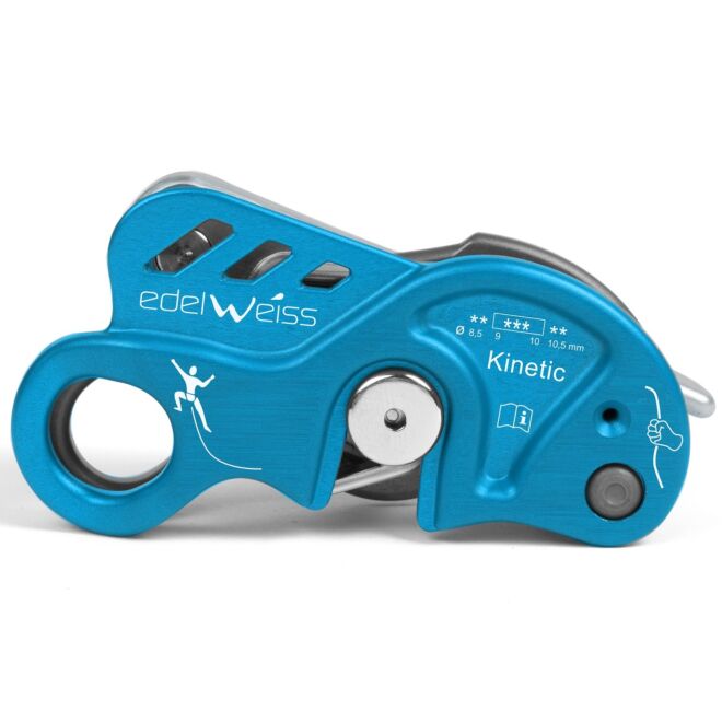Edelweiss Kinetic asegurador de escalada a freno asistido