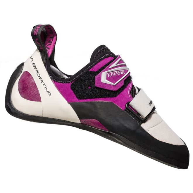 La Sportiva Katana Woman White / Purple zapatillas de escalada mujer