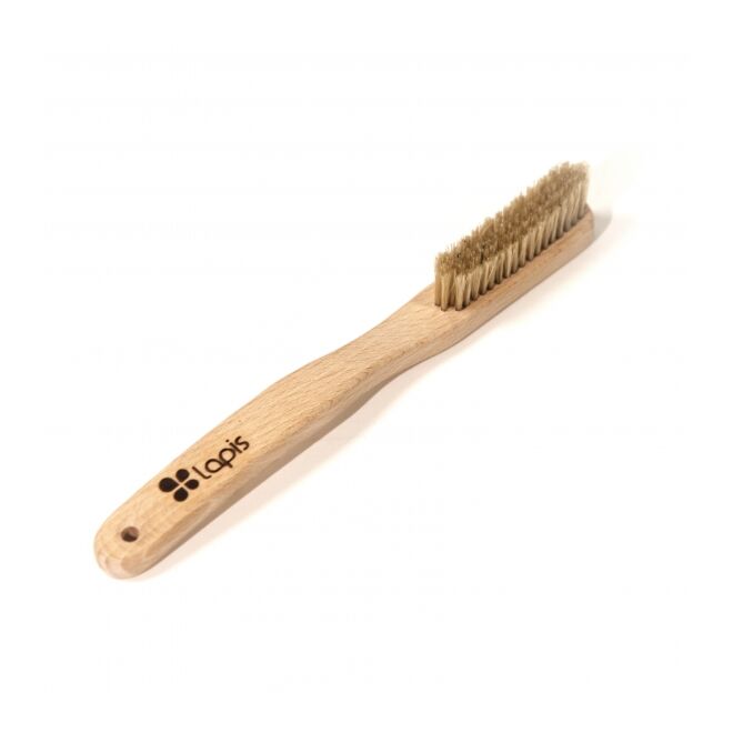 Lapis wooden brush cepillo de madera boulder