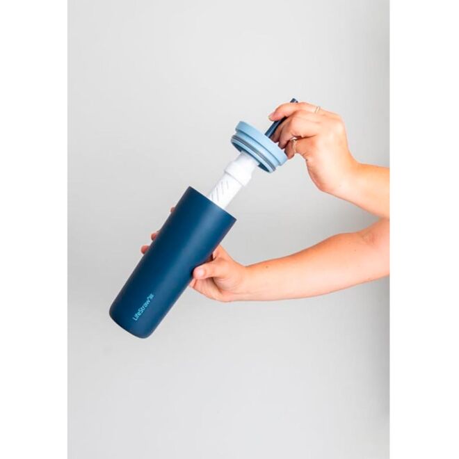 LifeStraw Go Series Tumbler 500 ml insulated filtering glass in stainless steel