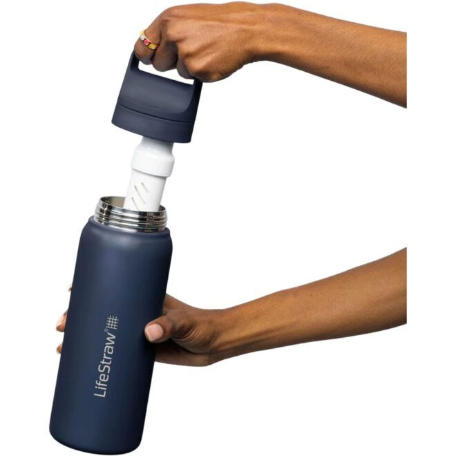 LifeStraw Go Series Stainless Steel 500 ml botella con filtro