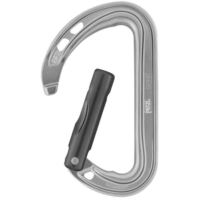 Petzl Spirit Straight Gate mosquetón de escalada
