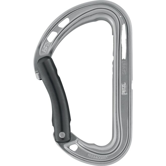 Petzl Spirit Bent Gate mosquetón de escalada